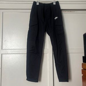 Nike black cargo sweats